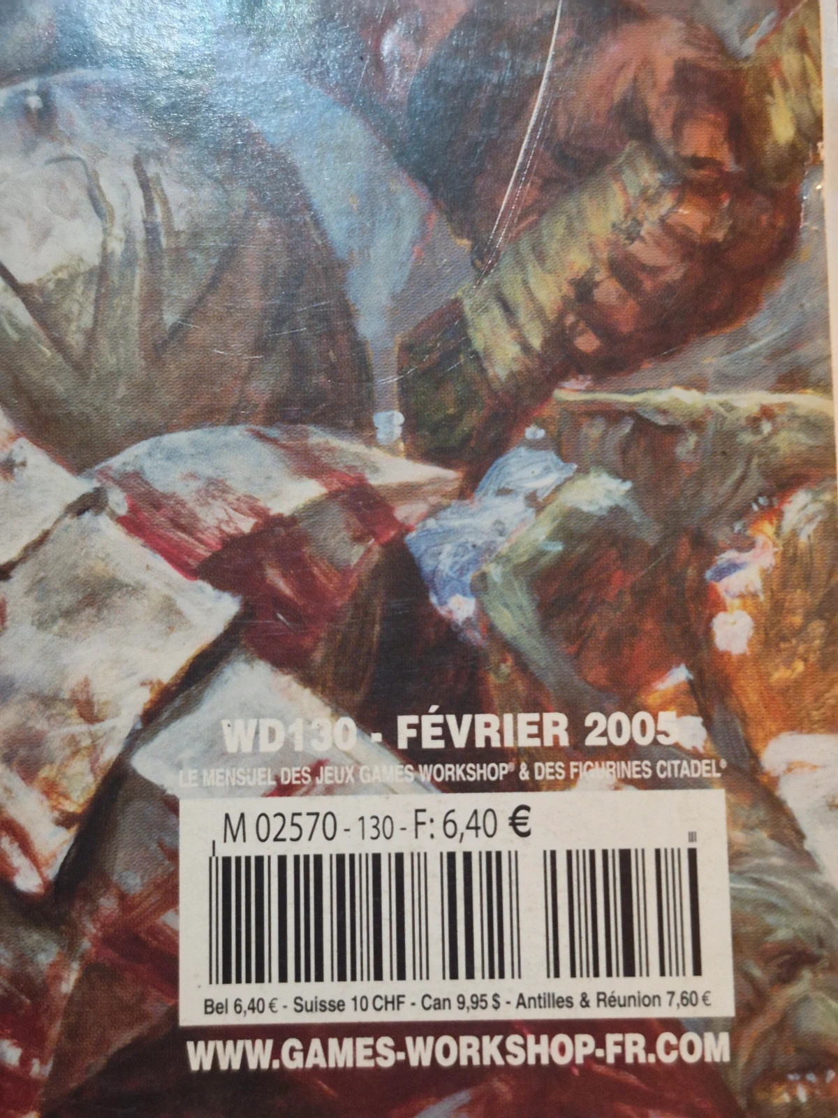 Magazine White Dwarf 130 - Février 2005 - Warhammer Games Workshop – Warhammer 4