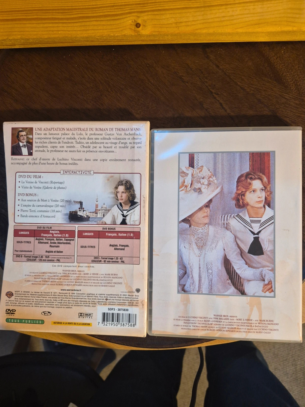 Coffret Mort à Venise - Édition Collector 2 DVD - Visconti 2