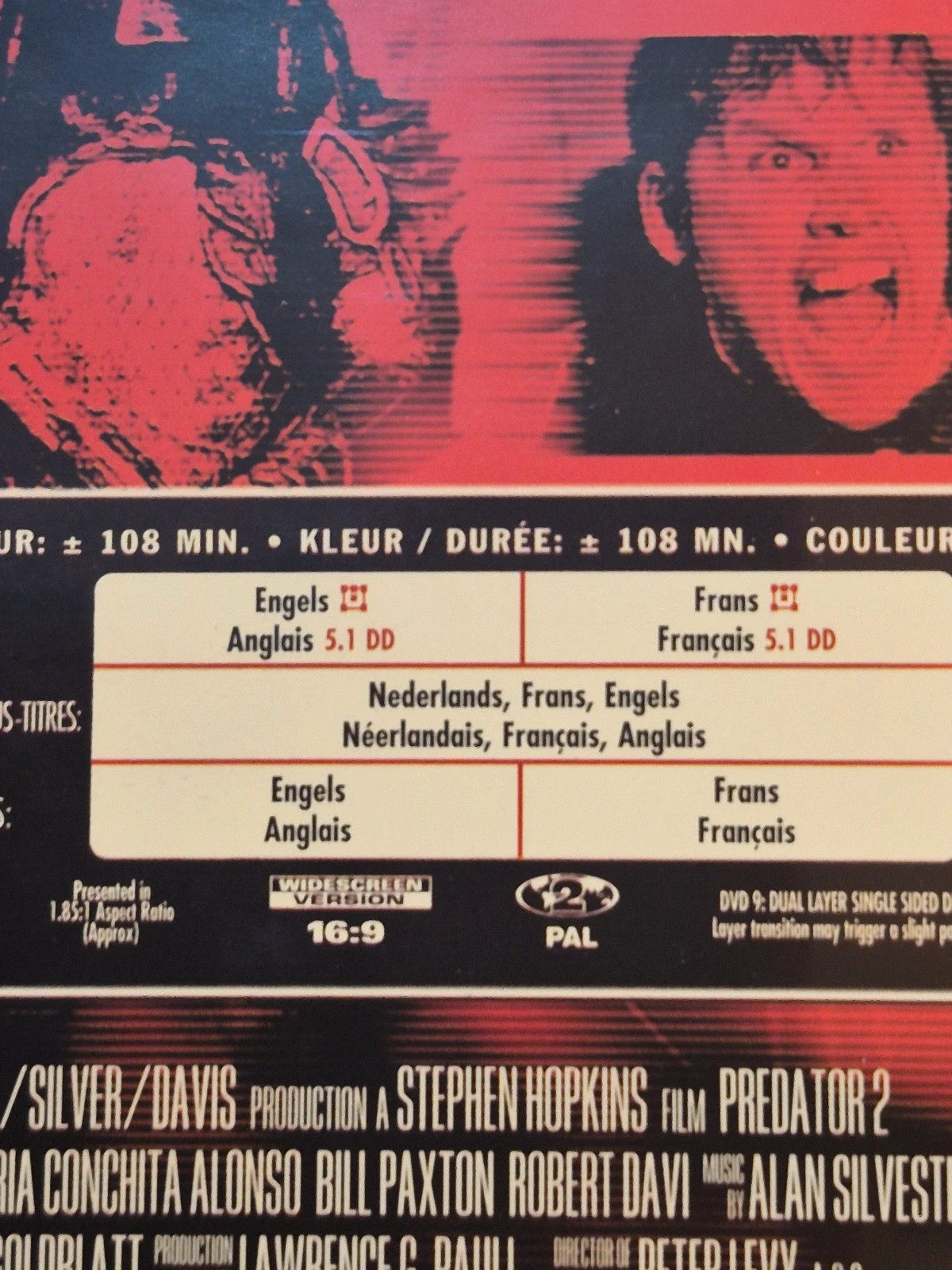 DVD Predator 2 - Danny Glover 3