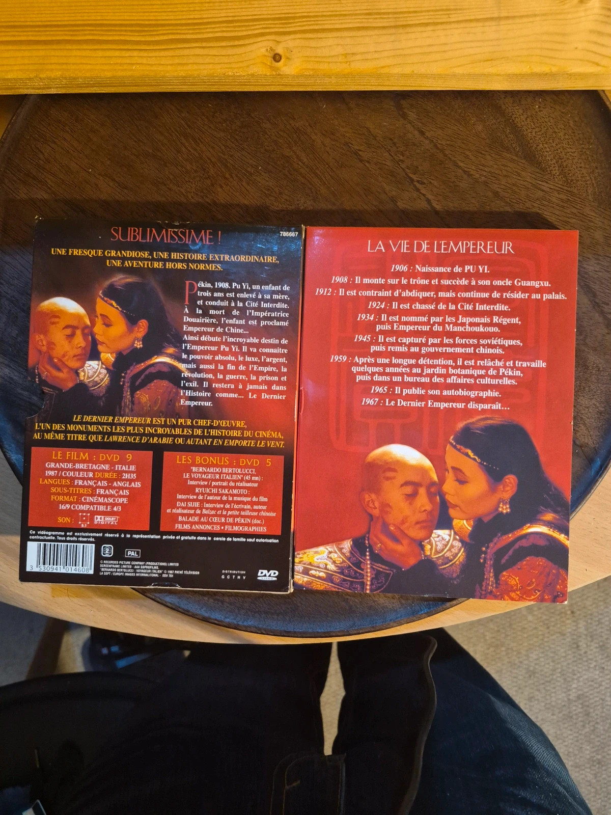 Coffret Double DVD Le Dernier Empereur - Bernardo Bertolucci 2