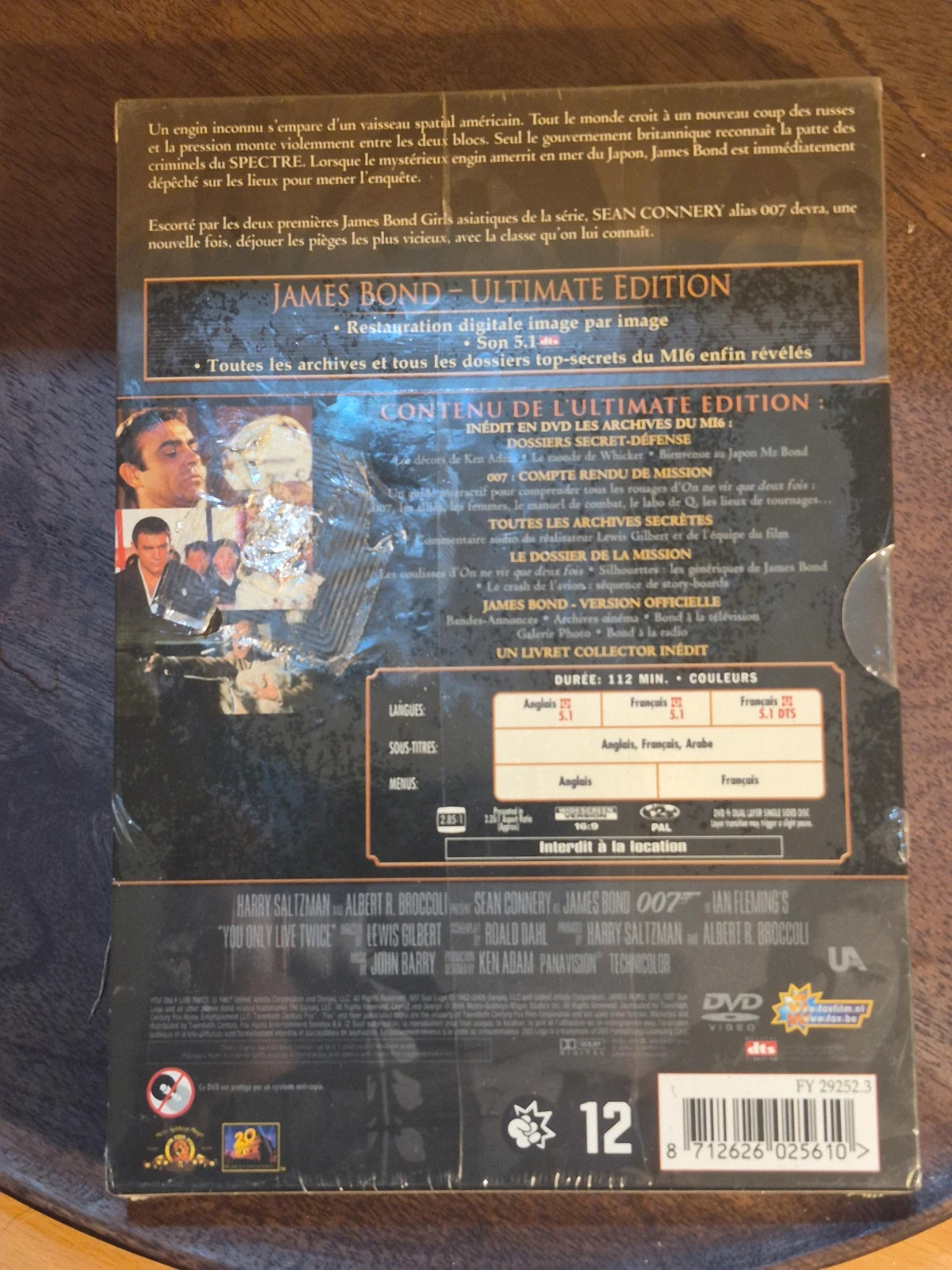 DVD James Bond 007 - On ne vit que deux fois (Édition Ultime 2 DVD) 2