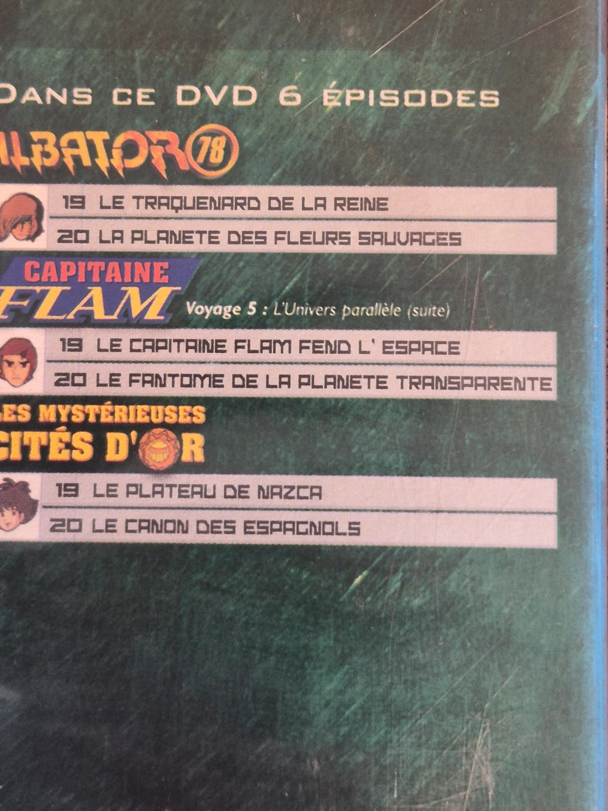 DVD Mes Héros 80 Volume 10 - Cités d'Or / Albator / Capitaine Flam 3