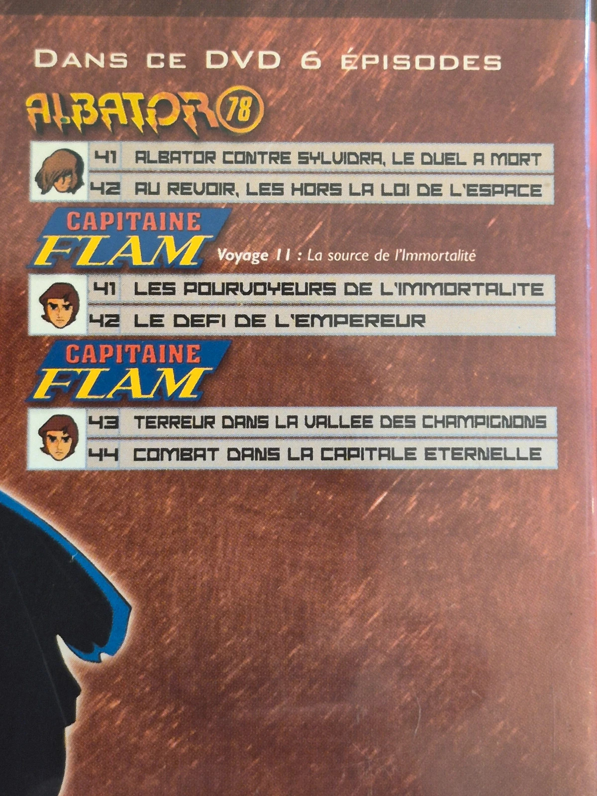 DVD Mes Héros 80 Volume 21 - Albator 78 & Capitaine Flam 3