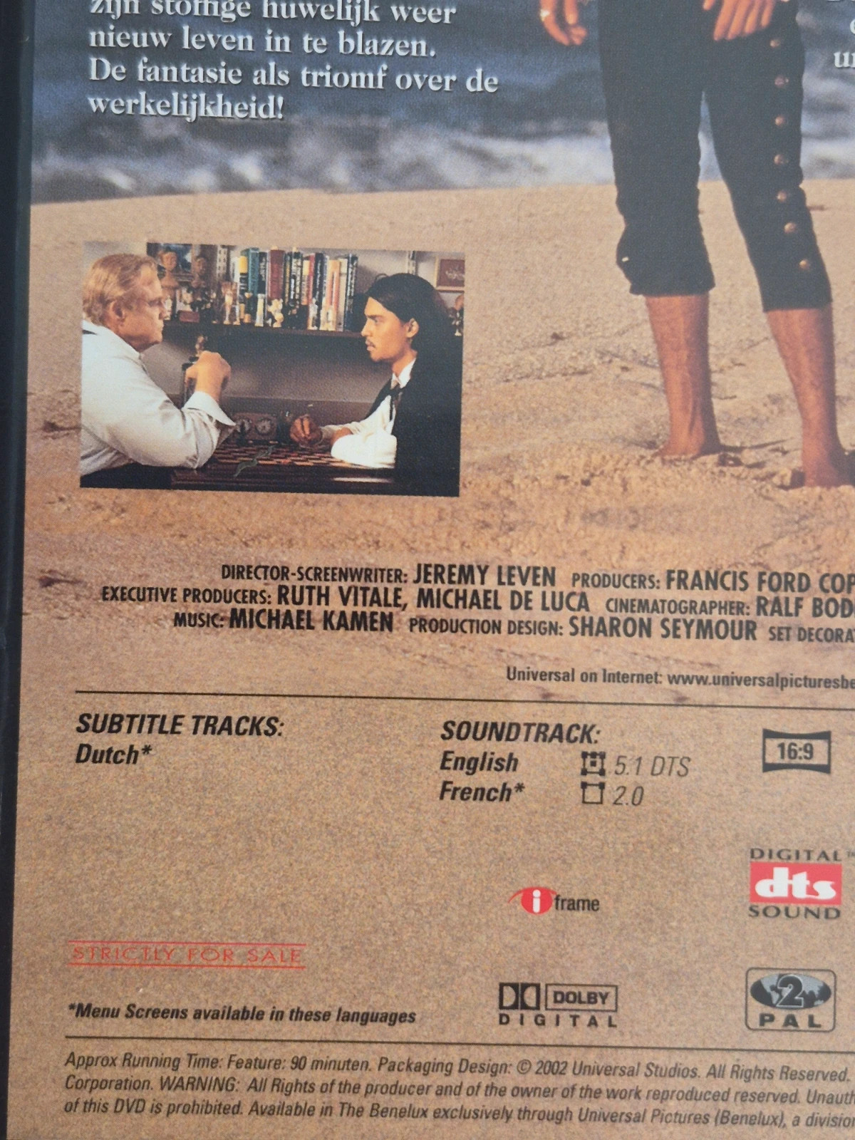 DVD Don Juan DeMarco - Johnny Depp & Marlon Brando 5