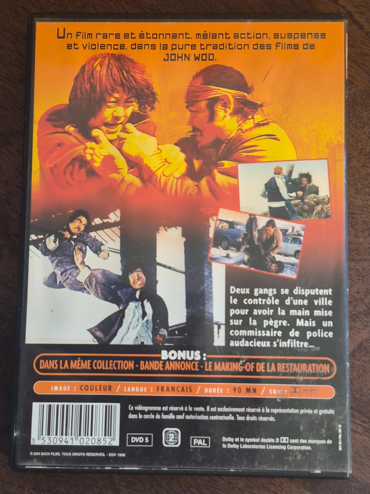 DVD L'exécuteur défie l'empire du Kung-Fu 2
