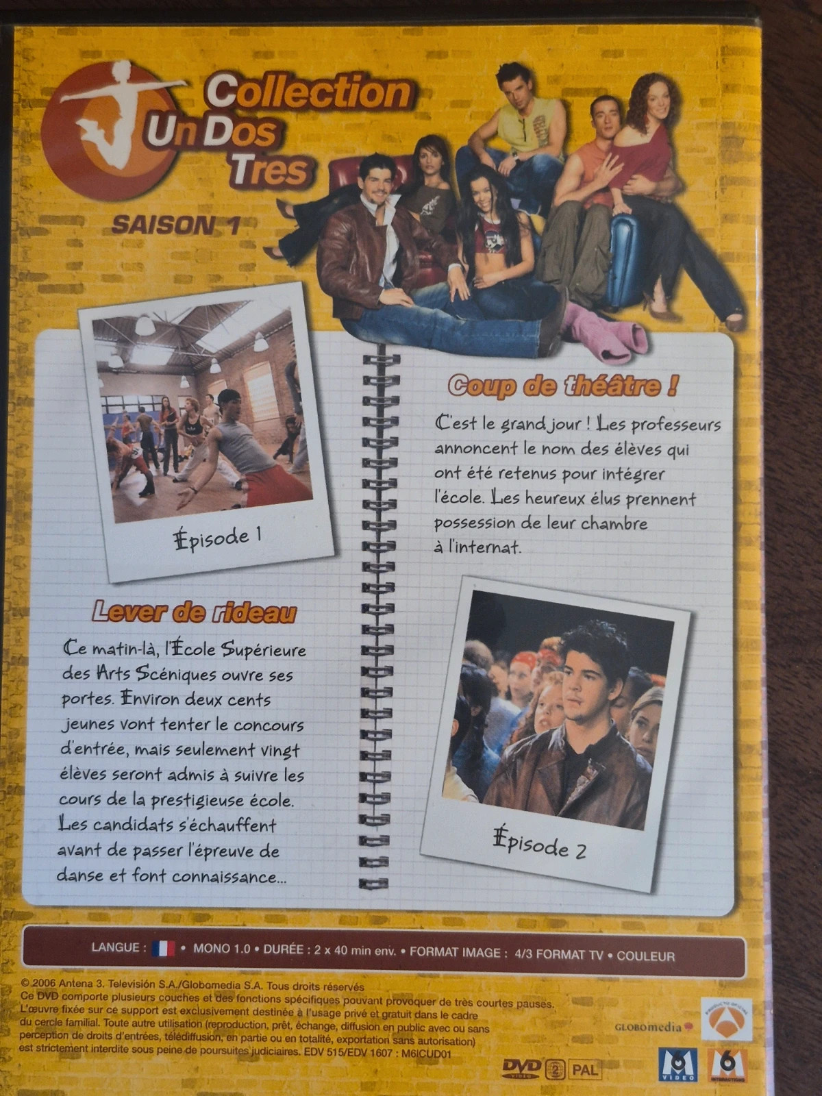DVD Un Dos Tres - Saison 1 Volume 1 (Épisodes 1 et 2) 2