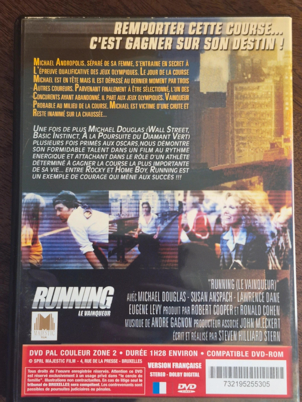 DVD Running Le Vainqueur (Michael Douglas) 2