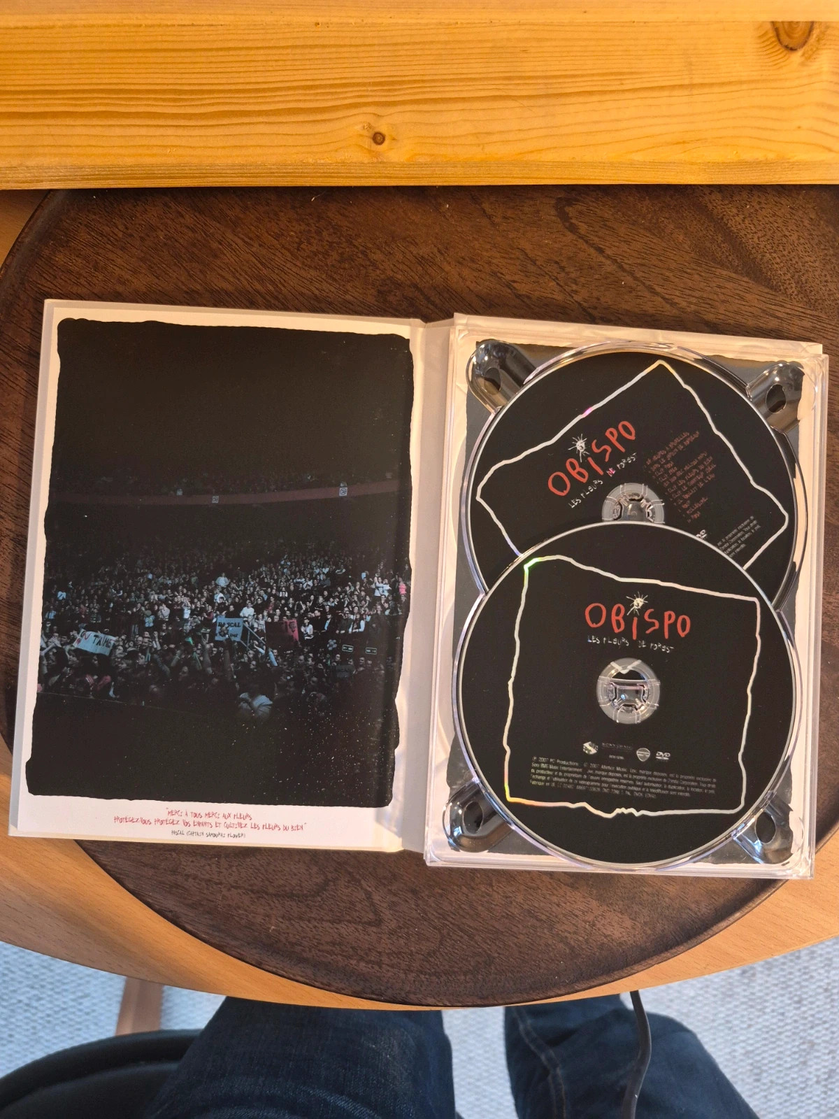 DVD Pascal Obispo - Les Fleurs de Forest (Édition Collector 2 DVD) Digibook 4