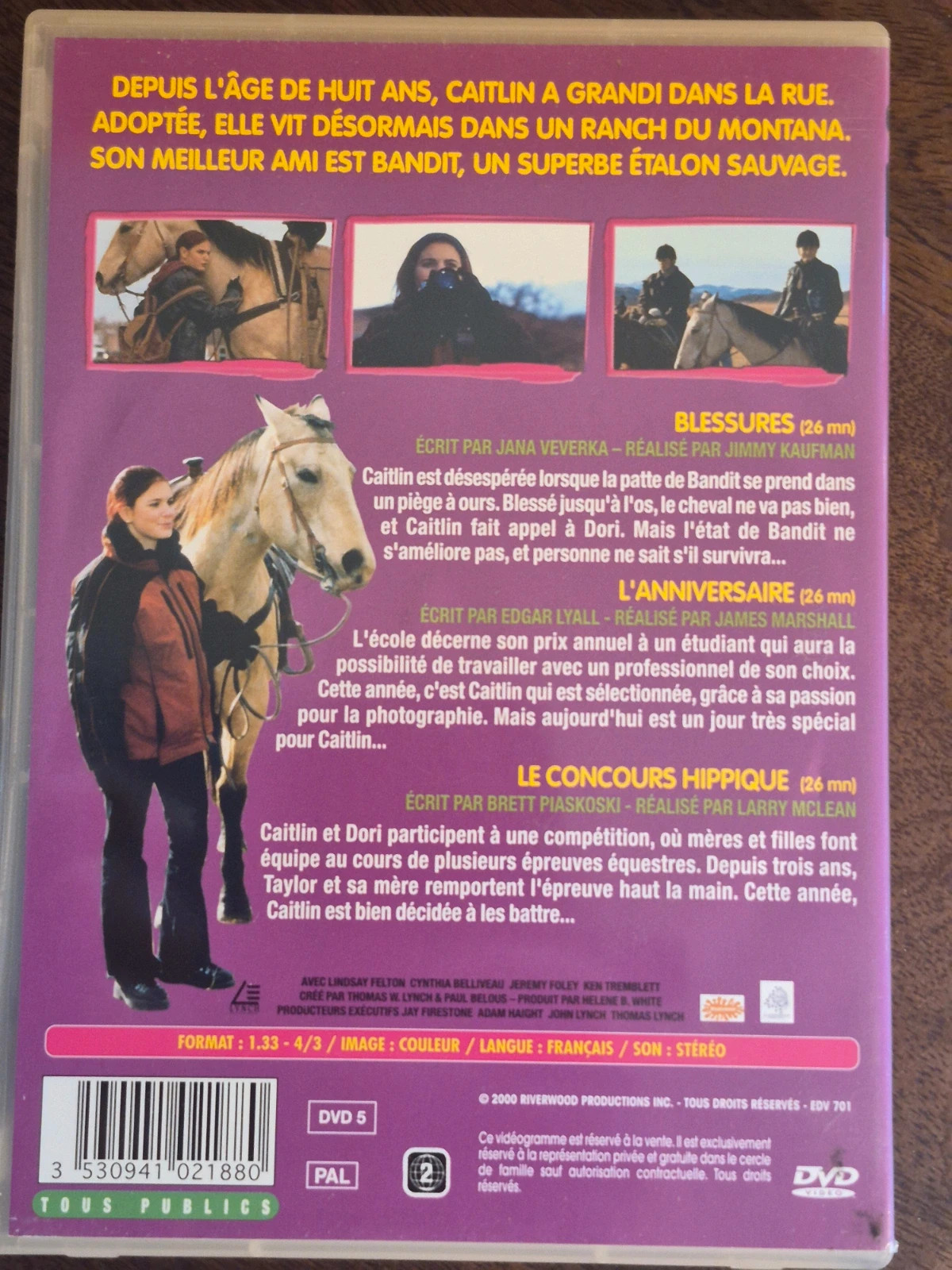 DVD Caitlin Montana - Saison 1, Volume 7 (Lindsay Felton) 2