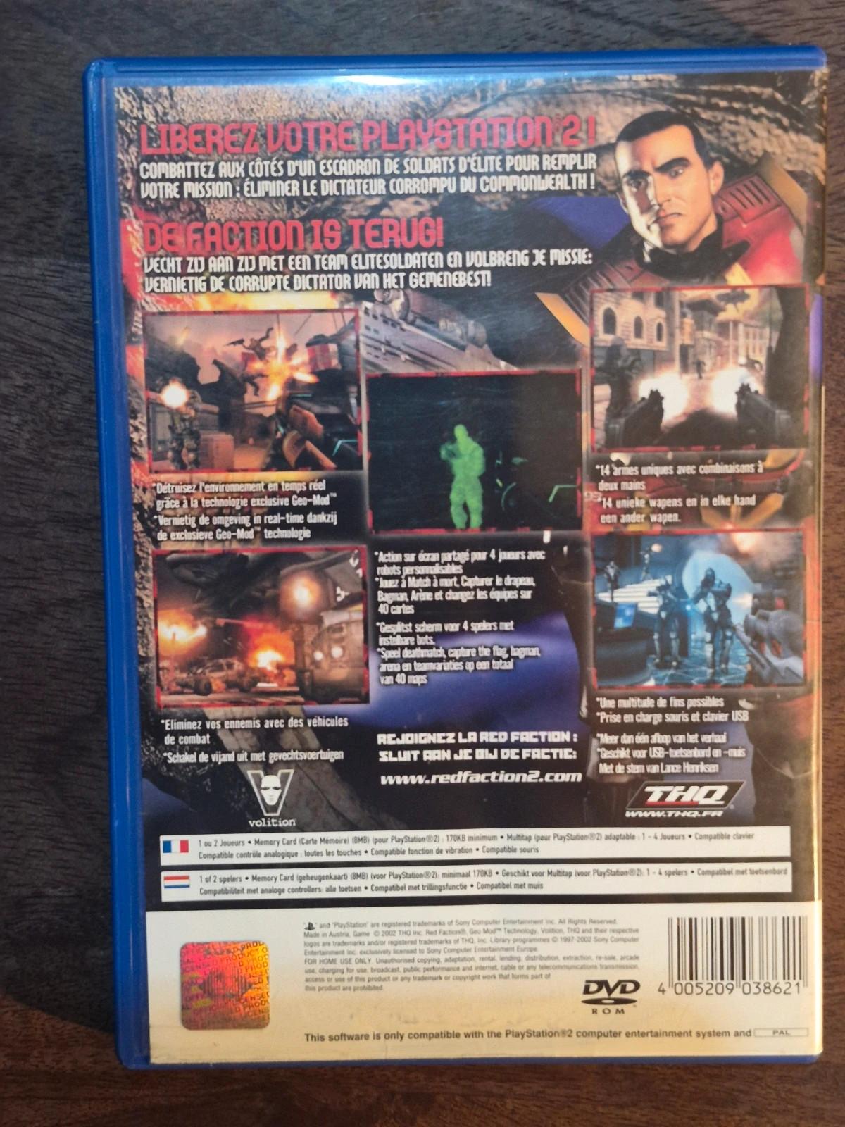 Jeu PS2 Red Faction II (2) - Complet 3