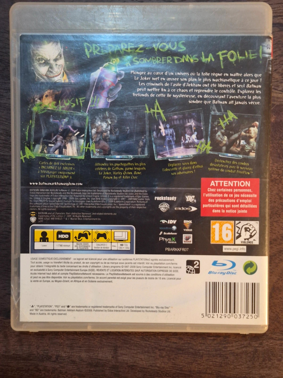 Batman: Arkham Asylum PS3 - Complet (VF) 2