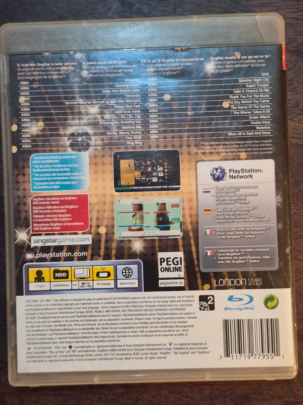 Jeu PS3 SingStar ABBA - Complet avec Notice (VF) 2