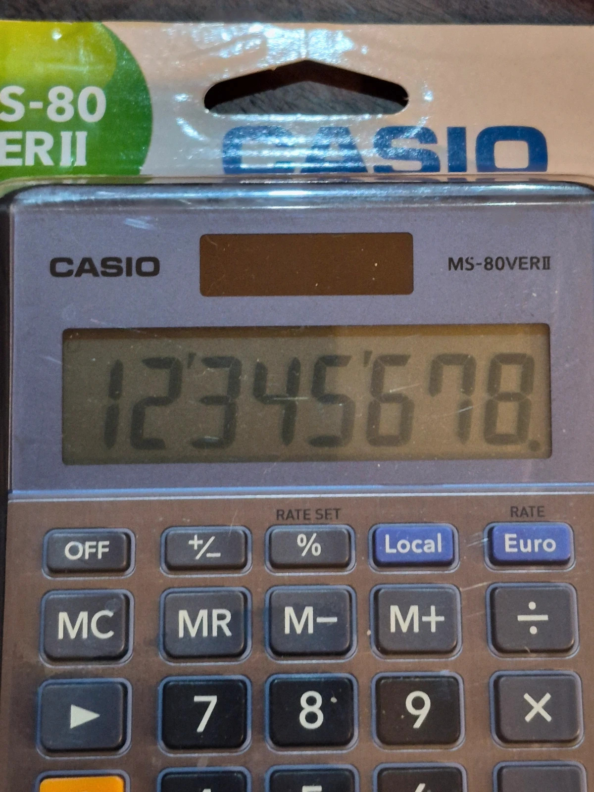 Calculatrice de bureau Casio MS-80 – CASIO 3