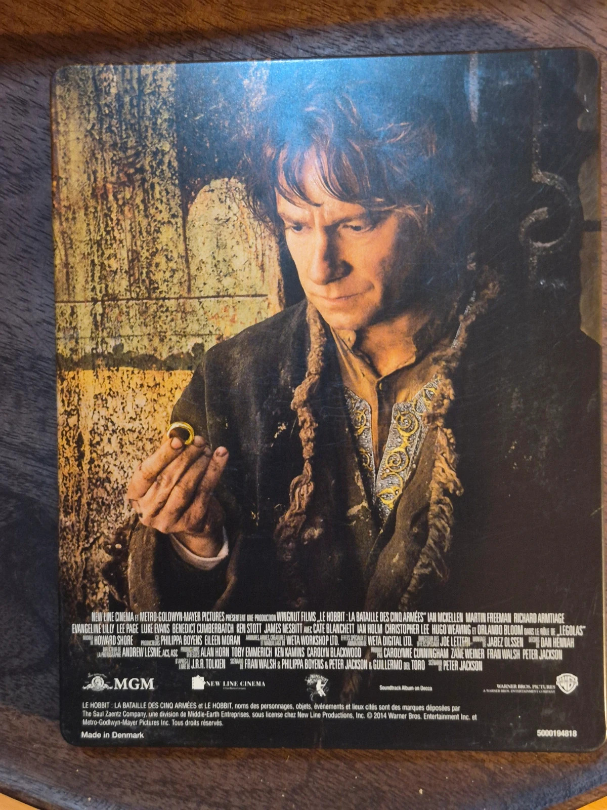 Steelbook Le Hobbit : La Bataille des Cinq Armées 3D + 2D Blu-ray 2