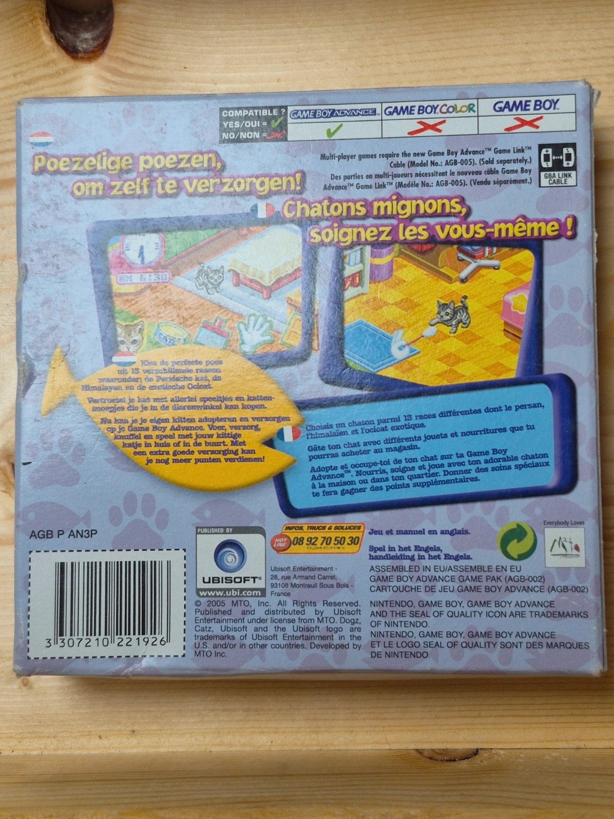 Catz - Complet en boîte (CIB) - Game Boy Advance GBA FAH 4