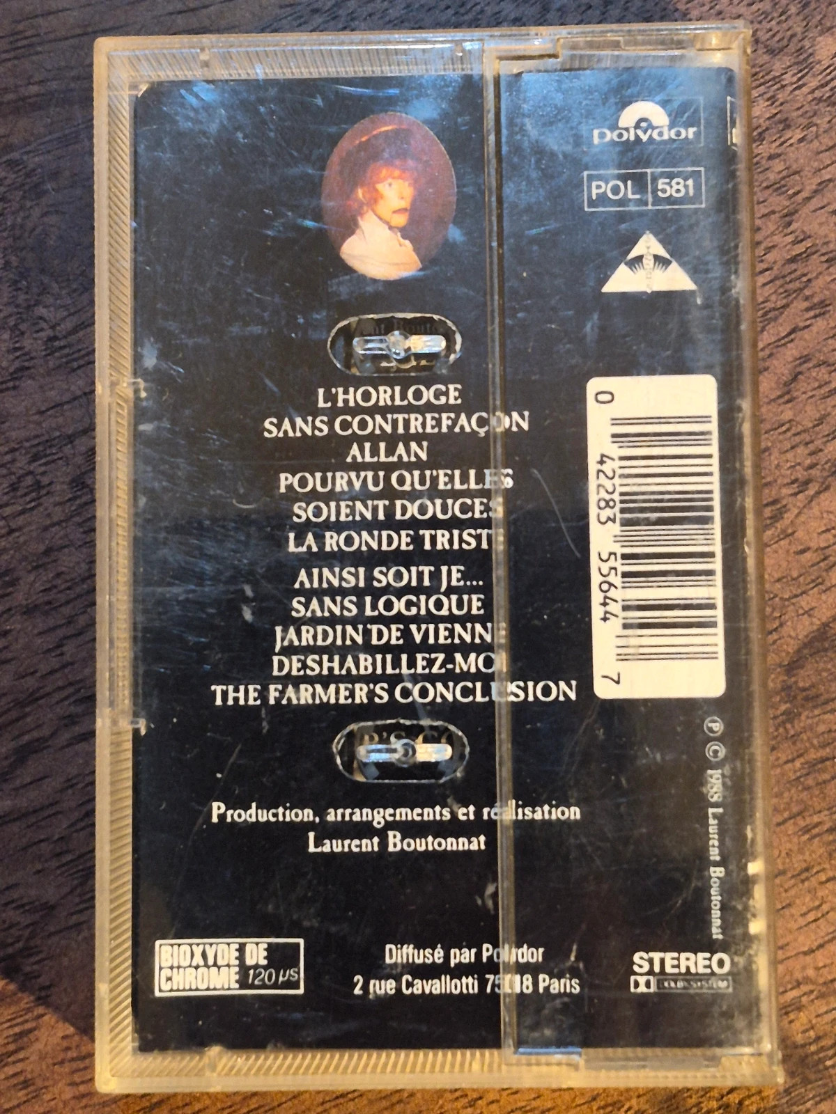 Cassette K7 Mylène Farmer - Ainsi soit je. (Original 1988) 2