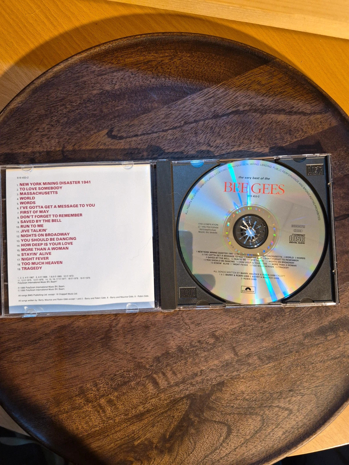 CD Album - The Very Best of the Bee Gees (Édition UK Originale) 4