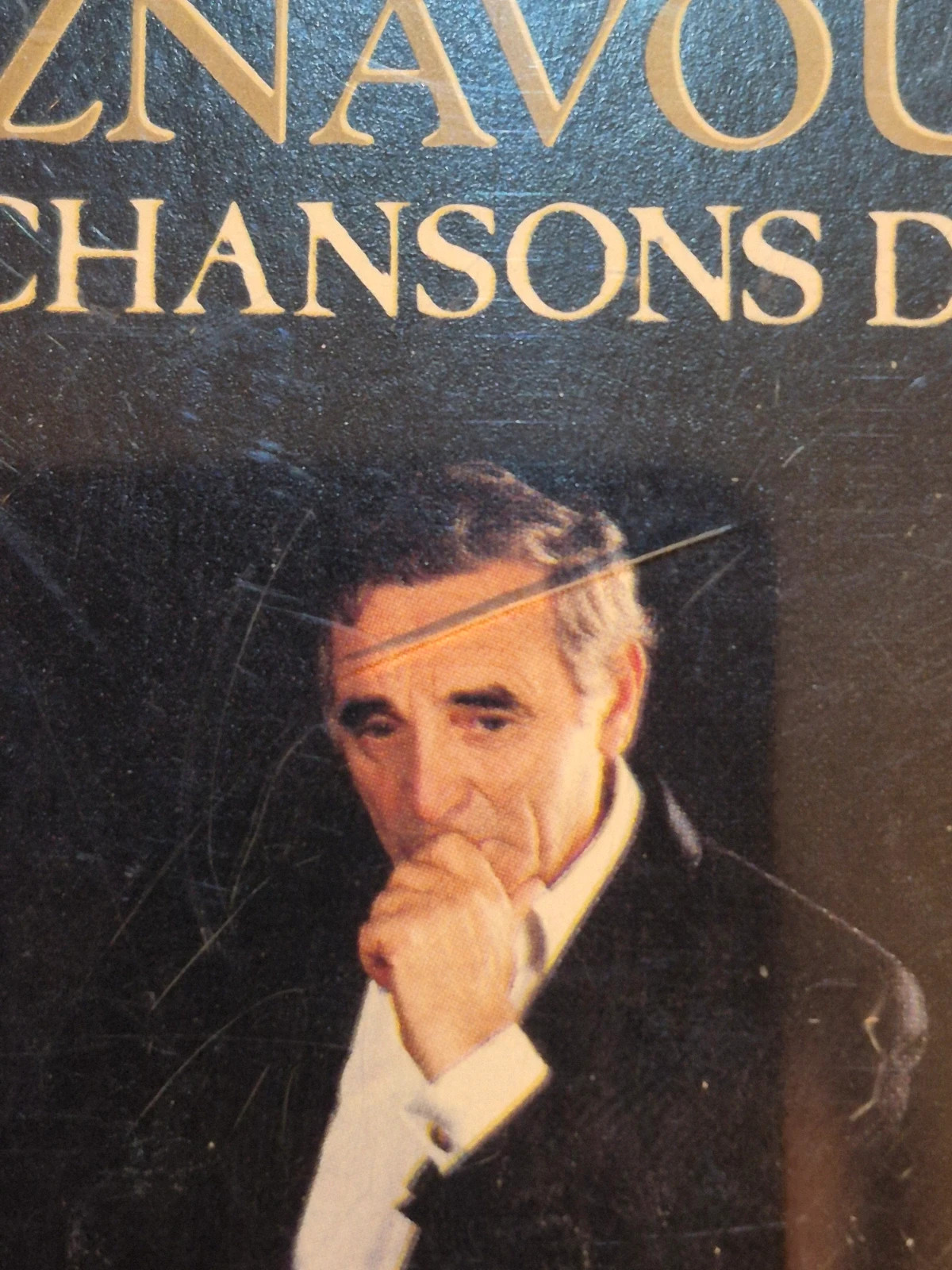 Cassette Audio K7 Charles Aznavour - 20 Chansons D'or (Trema 1988) Vintage 2