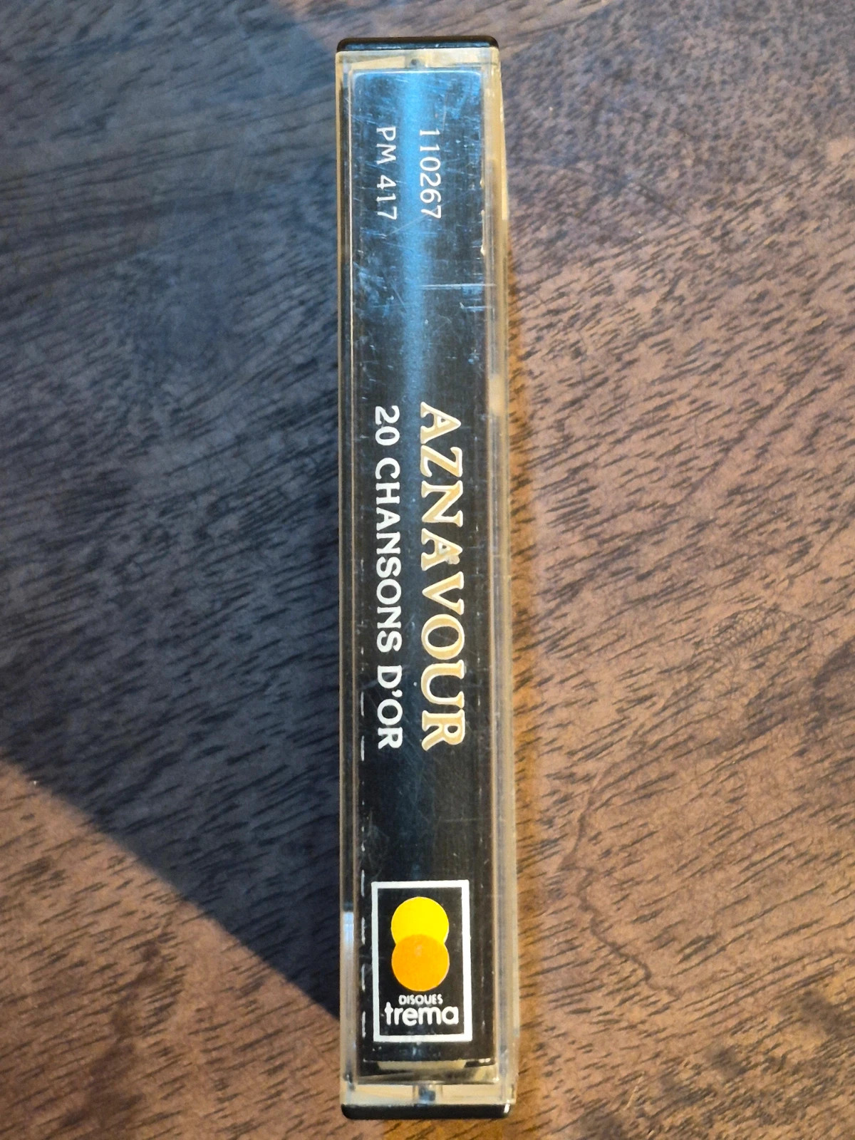 Cassette Audio K7 Charles Aznavour - 20 Chansons D'or (Trema 1988) Vintage 5