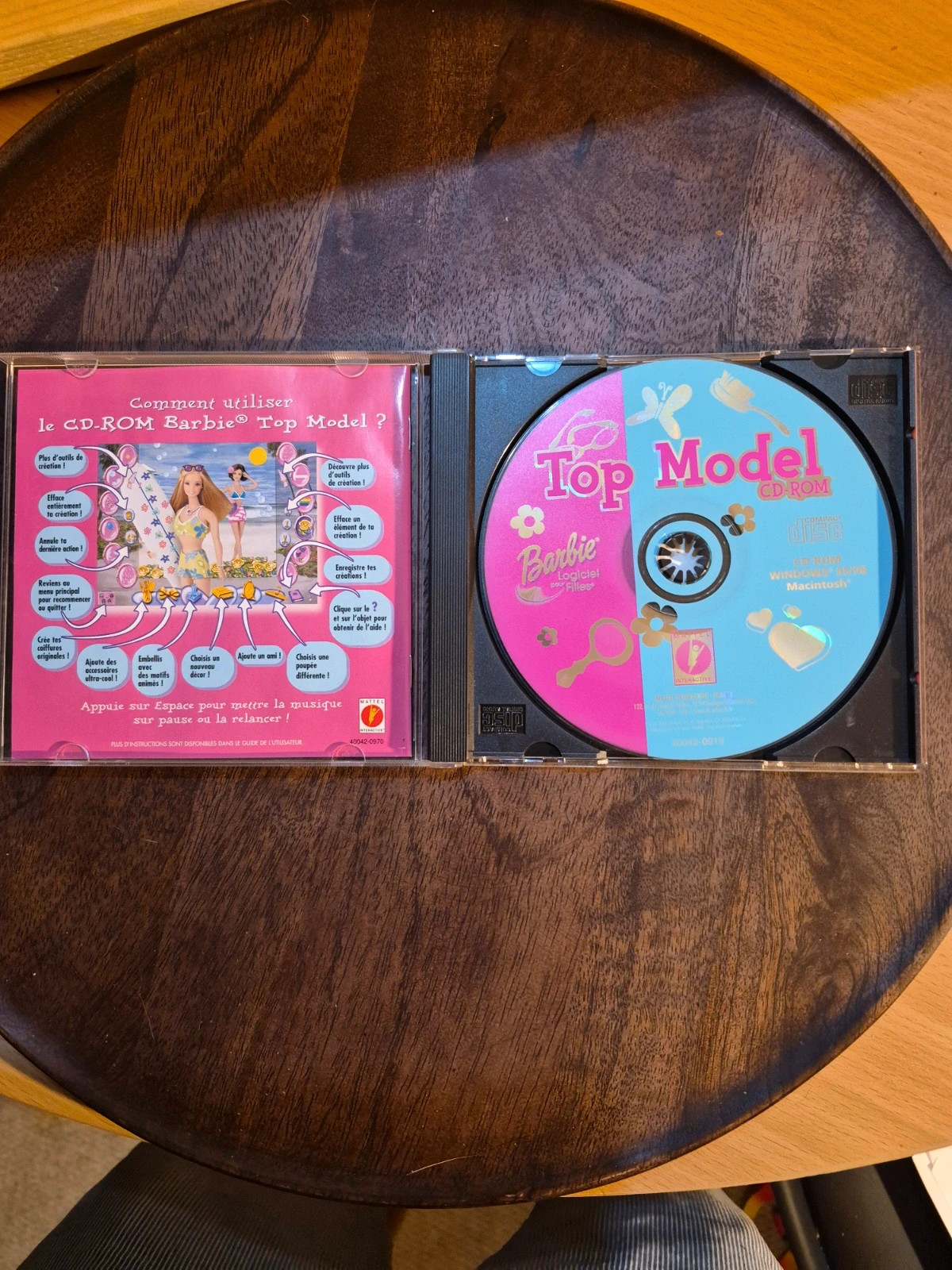 Jeu PC / Mac Retro - Barbie Top Model Créativité (2000) - Complet 3