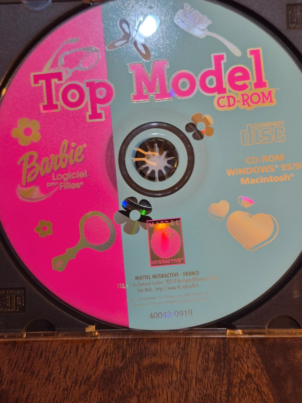 Jeu PC / Mac Retro - Barbie Top Model Créativité (2000) - Complet 4