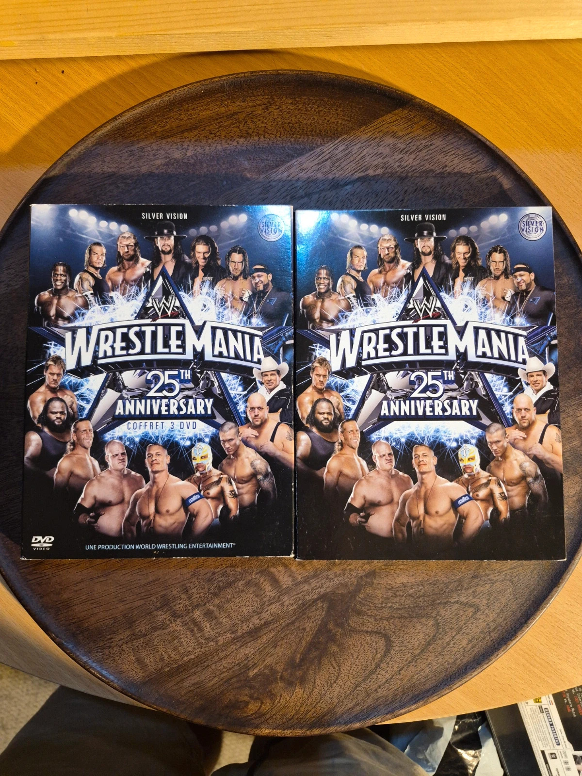 Coffret Collector 3 dvd WWE WrestleMania 25 - Édition Silver Vision complet 2