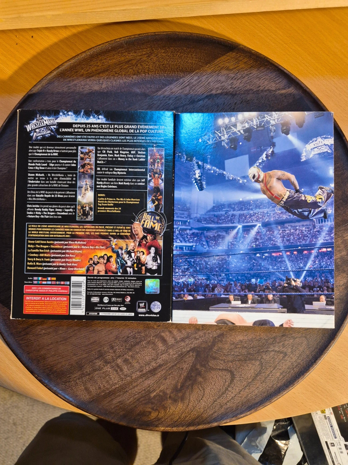 Coffret Collector 3 dvd WWE WrestleMania 25 - Édition Silver Vision complet 3