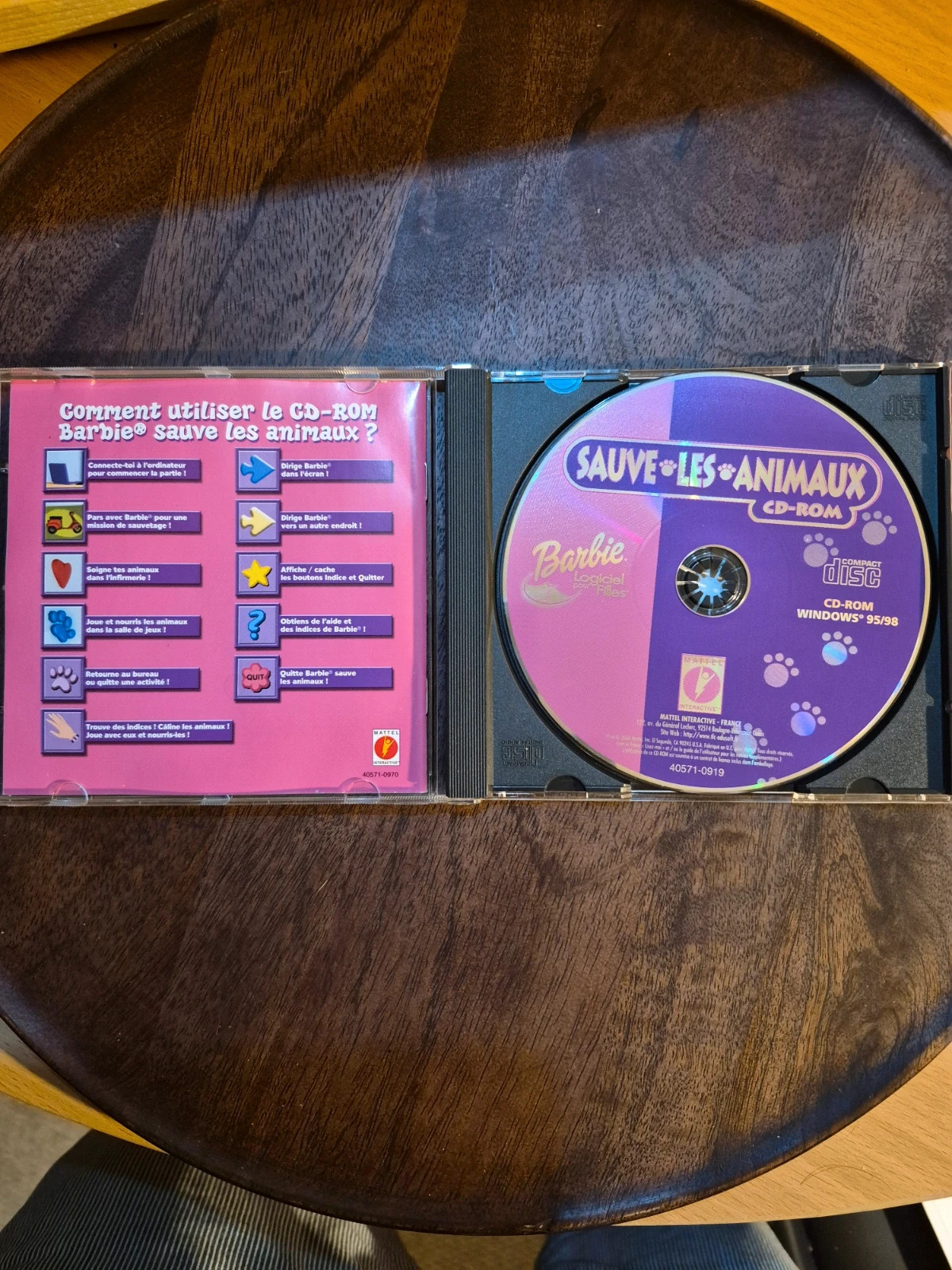 Jeu PC - Barbie Sauve les Animaux (Année 2000) - Complet 4