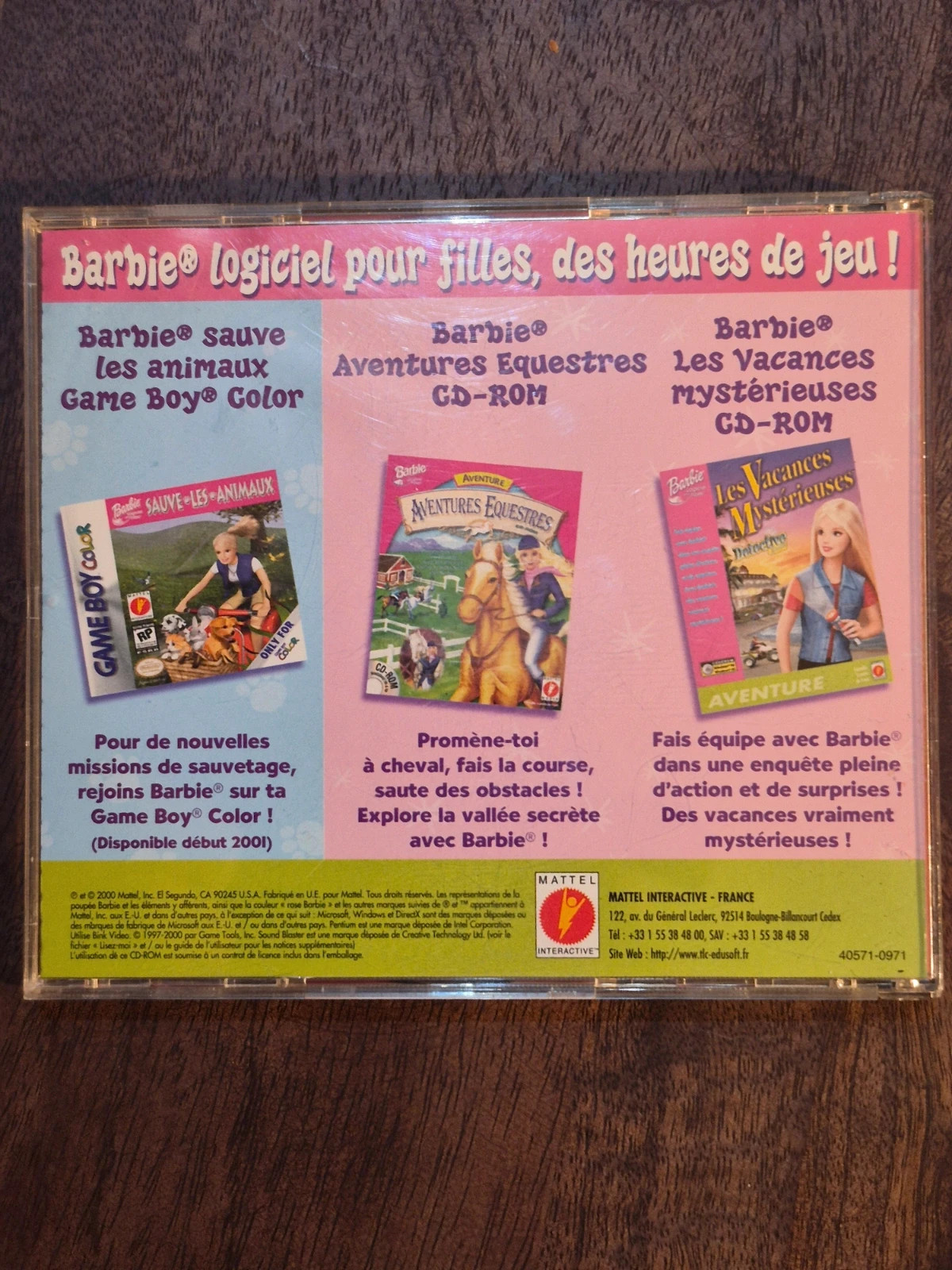 Jeu PC - Barbie Sauve les Animaux (Année 2000) - Complet 2