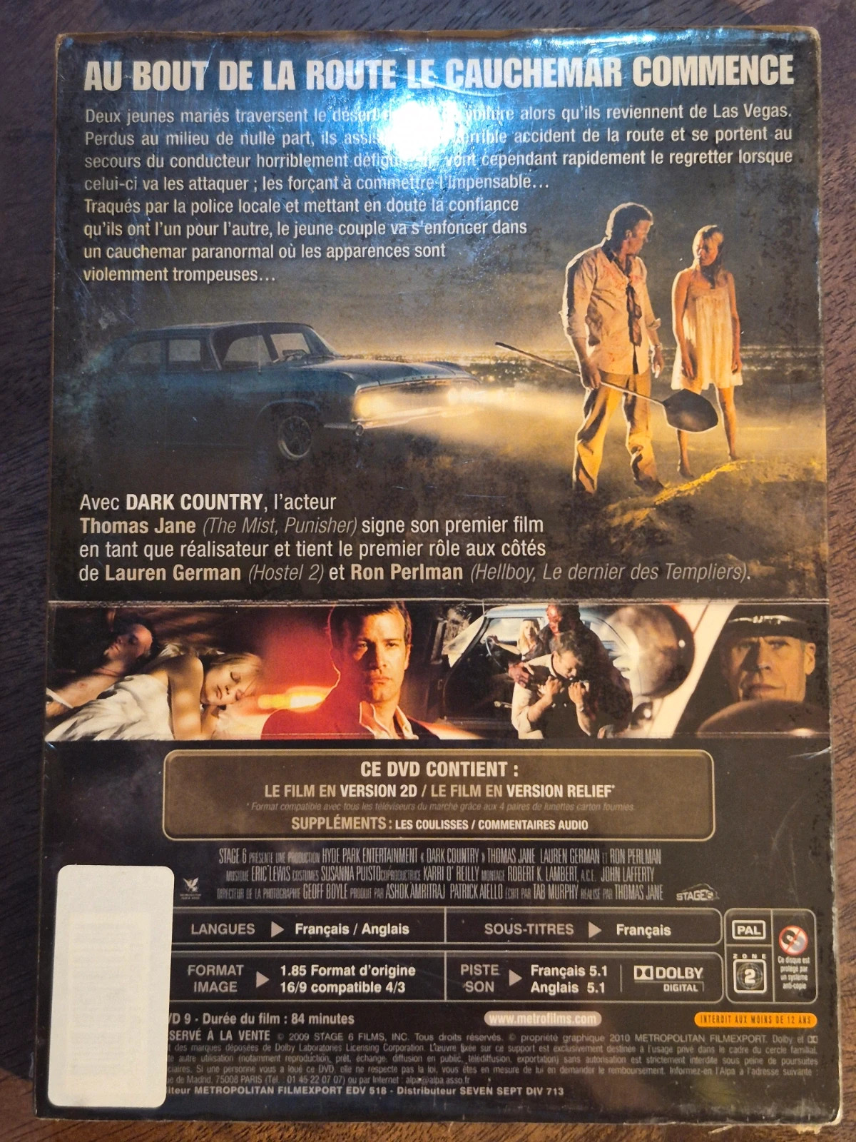 DVD Dark Country 3D 3