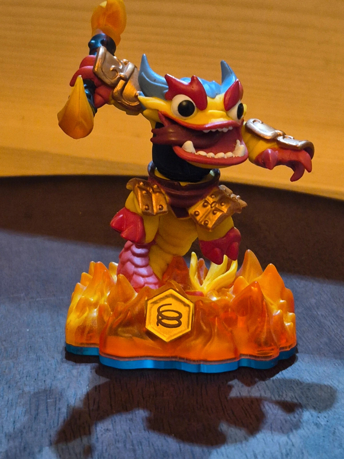 Figurine Skylanders Swap Force - Fire Kraken (Figurine + Carte + Sticker) – Skylanders 2