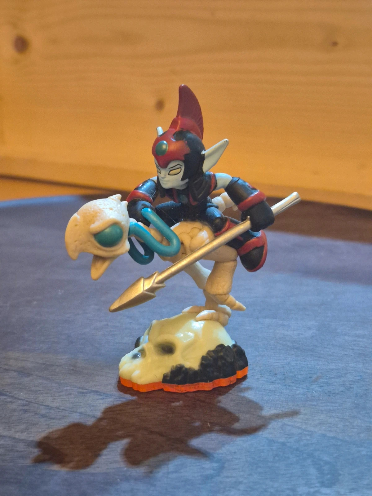 Figurine Skylanders Giants - Fright Rider avec carte et autocollant – Skylanders 2