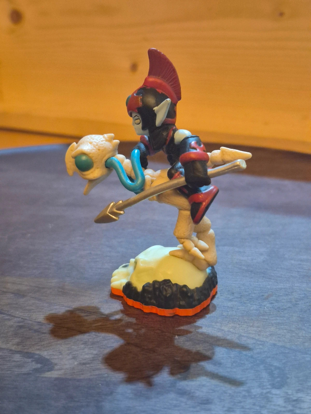Figurine Skylanders Giants - Fright Rider avec carte et autocollant – Skylanders 3