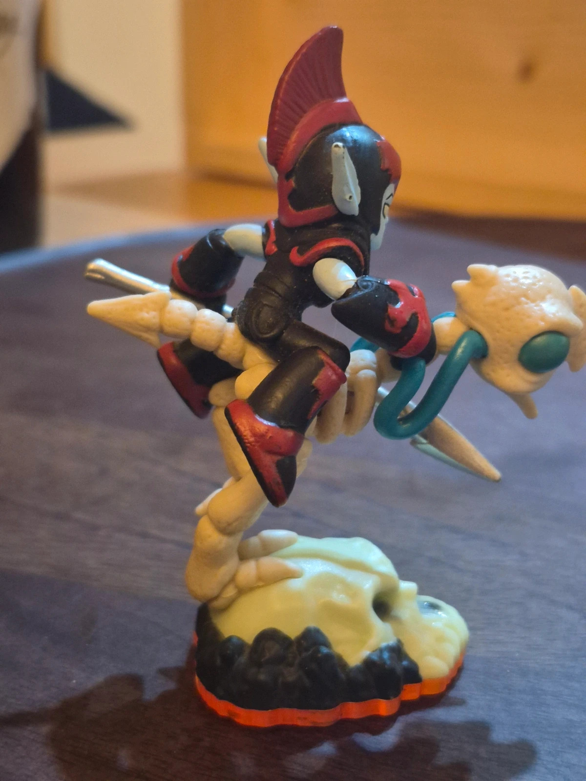 Figurine Skylanders Giants - Fright Rider avec carte et autocollant – Skylanders 5