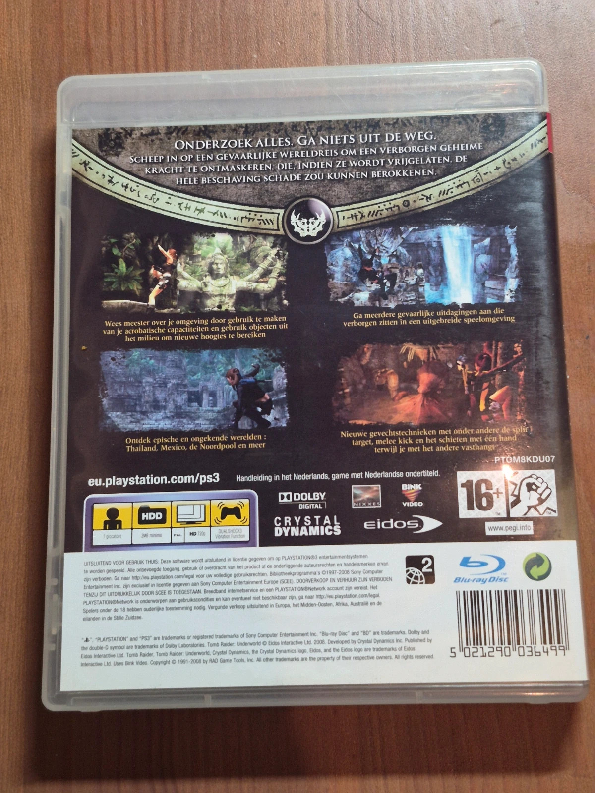 Jeu Tomb Raider Underworld Ps3 complet 2