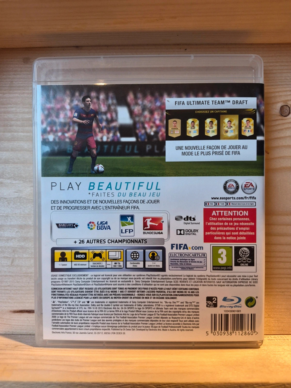 Jeu PS3 FIFA 16 Complet 2