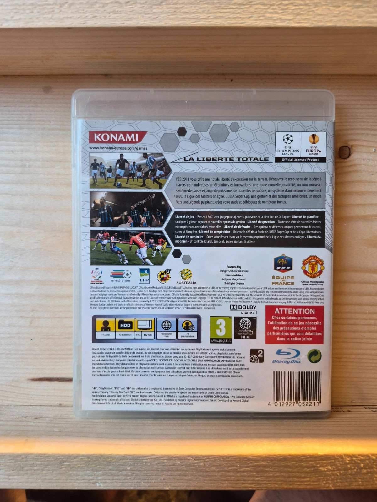 Jeu PS3 Pro Evolution Soccer 2011 (PES 2011) 2