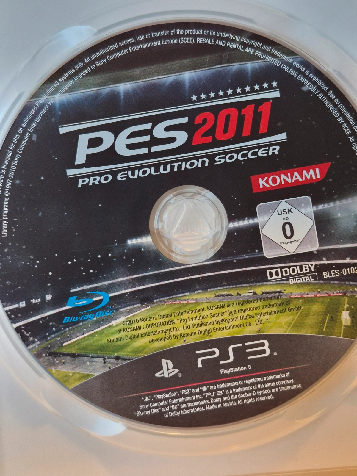 Jeu PS3 Pro Evolution Soccer 2011 (PES 2011) 5