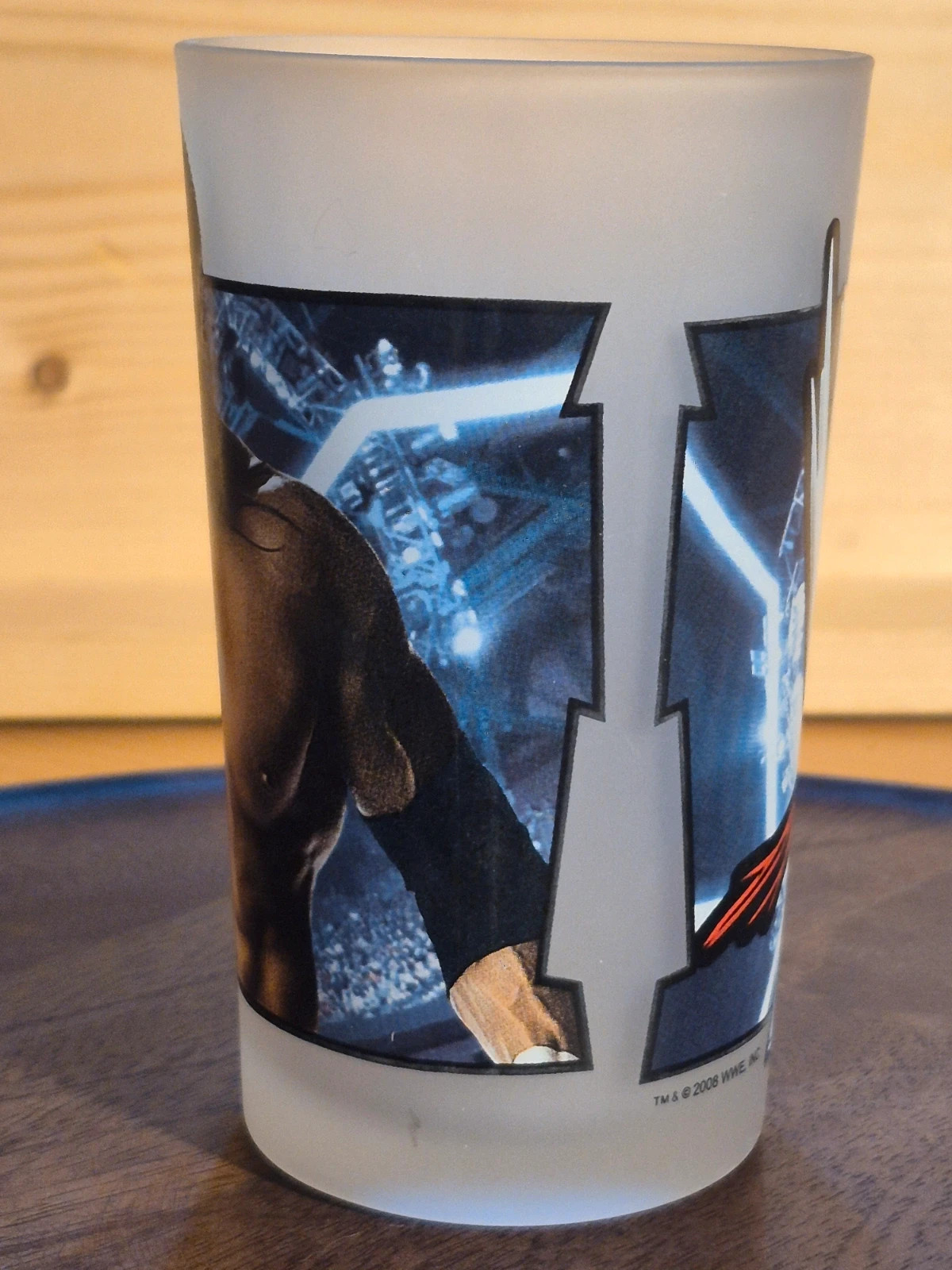 Verre collector WWE 2008 - Catcheur Triple H (SmackDown) – WWE 2