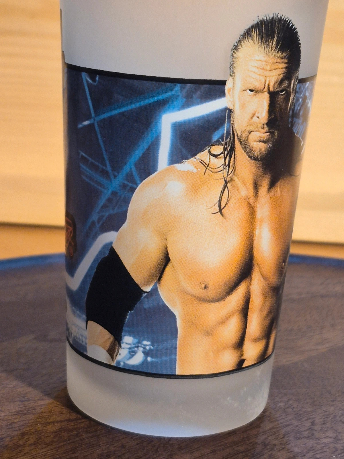 Verre collector WWE 2008 - Catcheur Triple H (SmackDown) – WWE 5