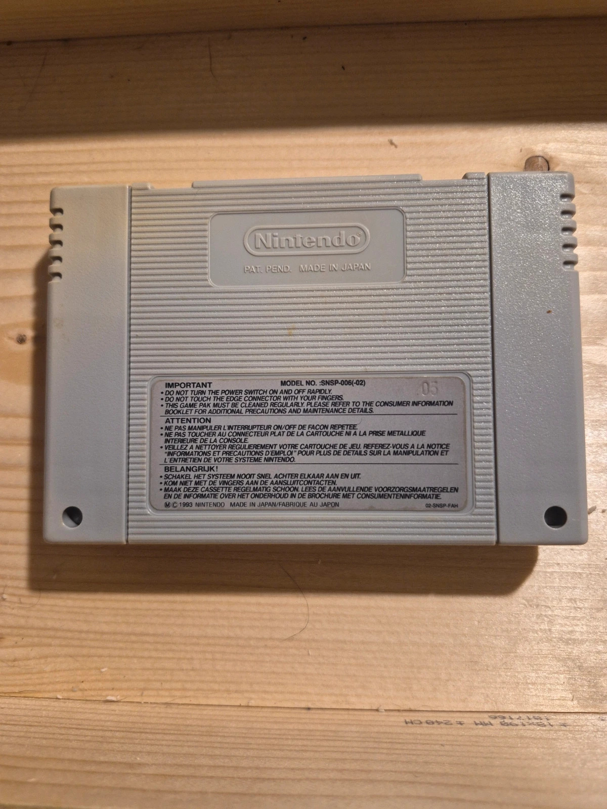 Jeu Super Nintendo (SNES) - Starwing 2