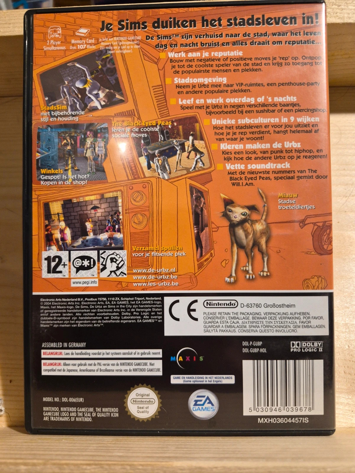 De Urbz: Sims in the City - Nintendo GameCube (PAL) 2