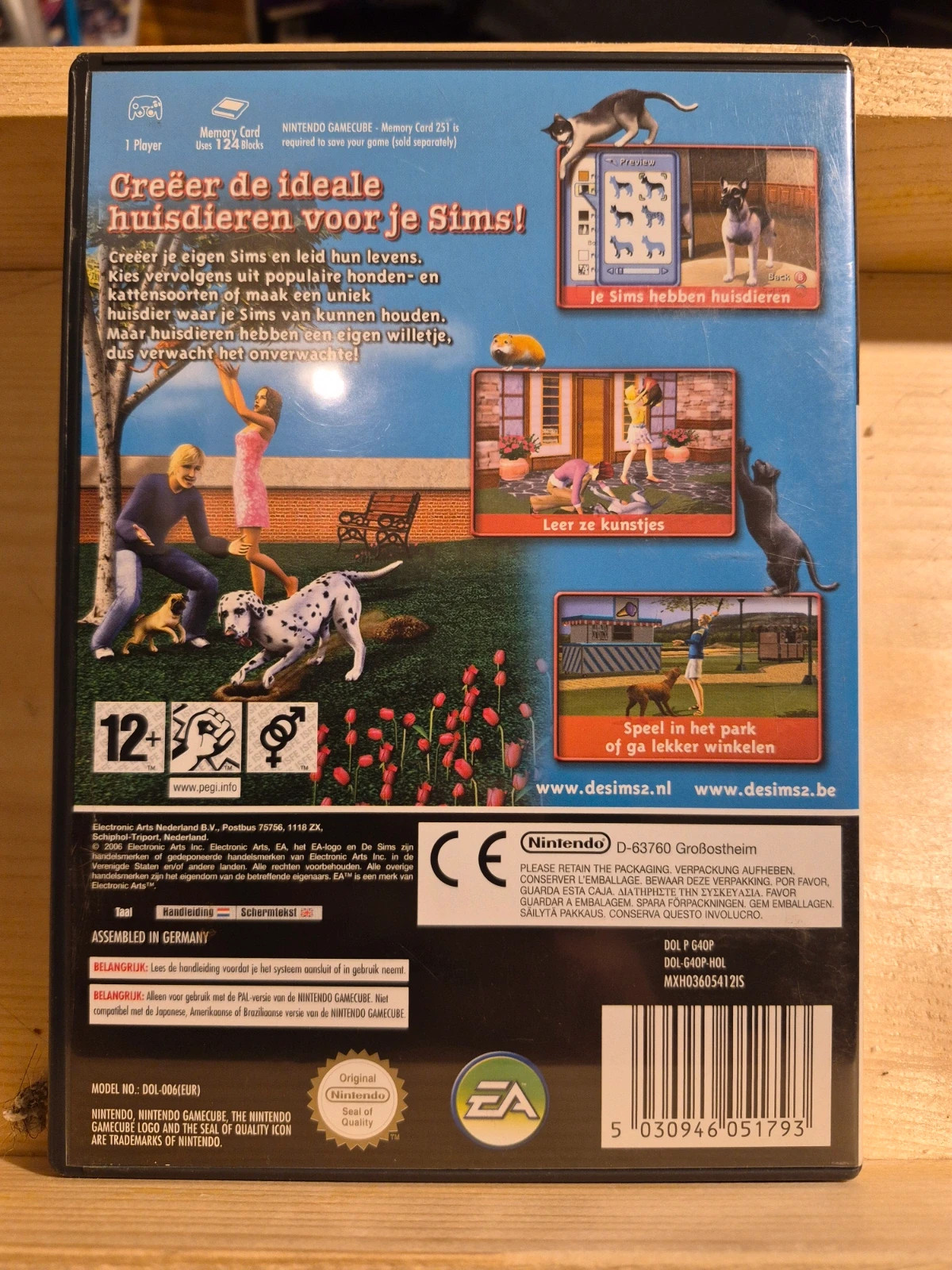 De Sims 2 Huisdieren - Nintendo GameCube (PAL) - Complet 2