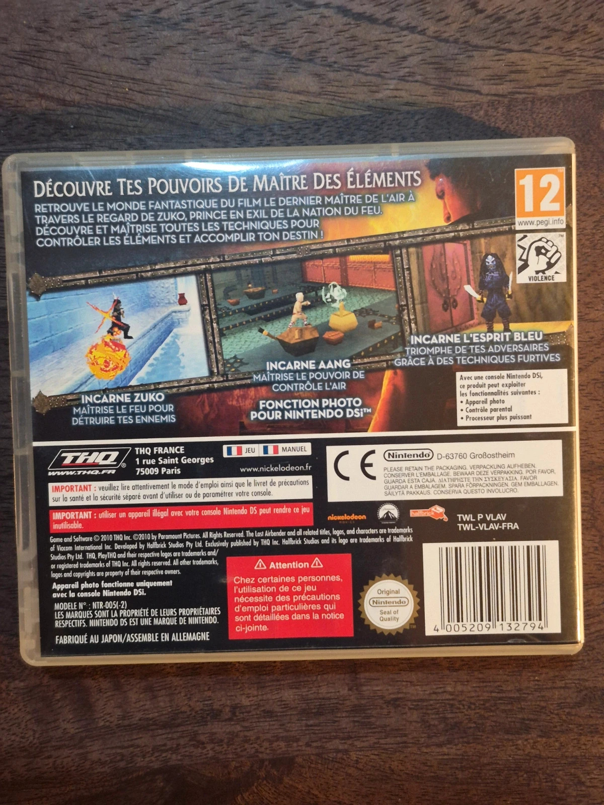 Jeu Nintendo DS - Le Dernier Maître de l'Air (Complet FRA) 2