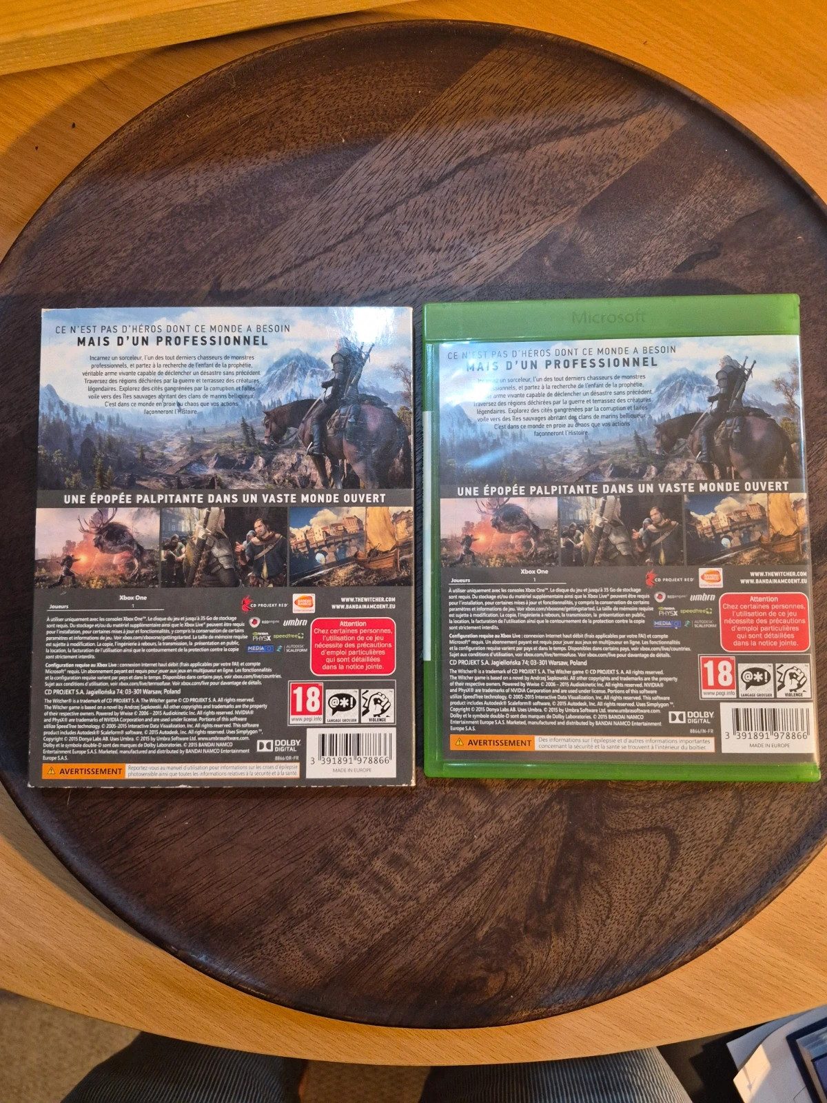 Jeu Xbox One - The Witcher 3: Wild 2
