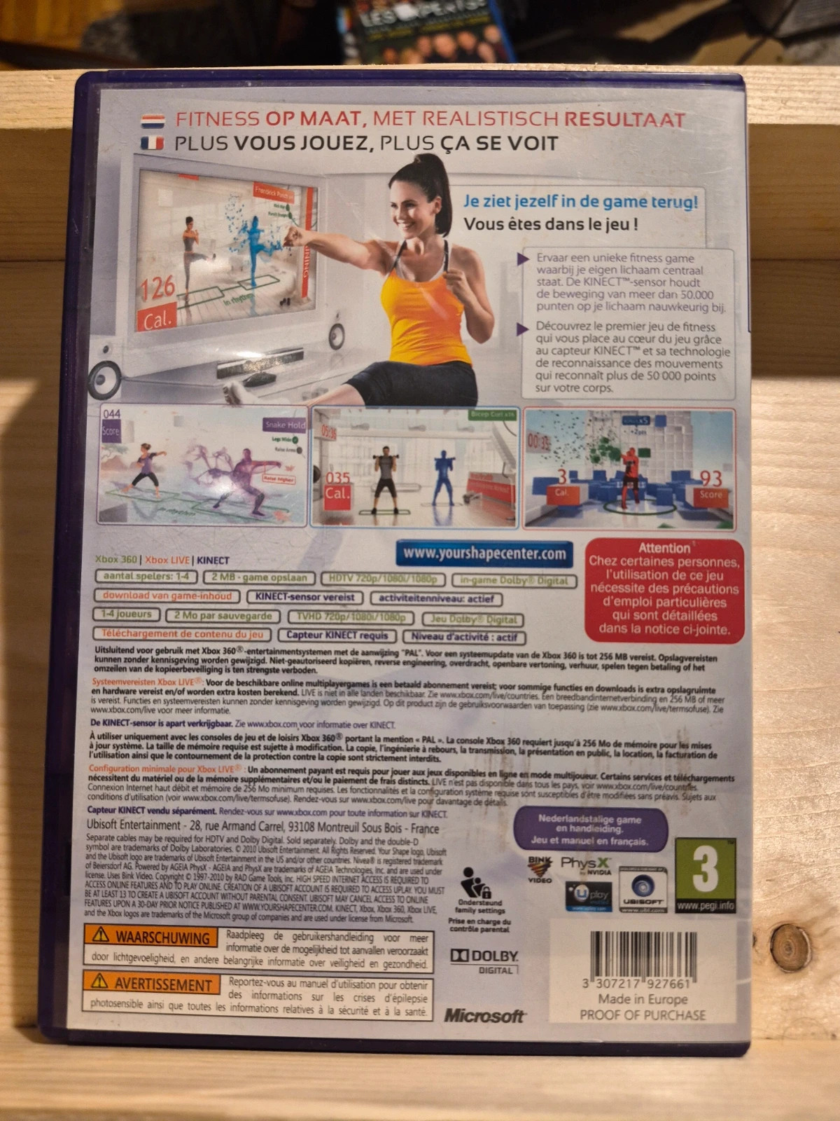Jeu Xbox 360 - Your Shape: Fitness Evolved 2