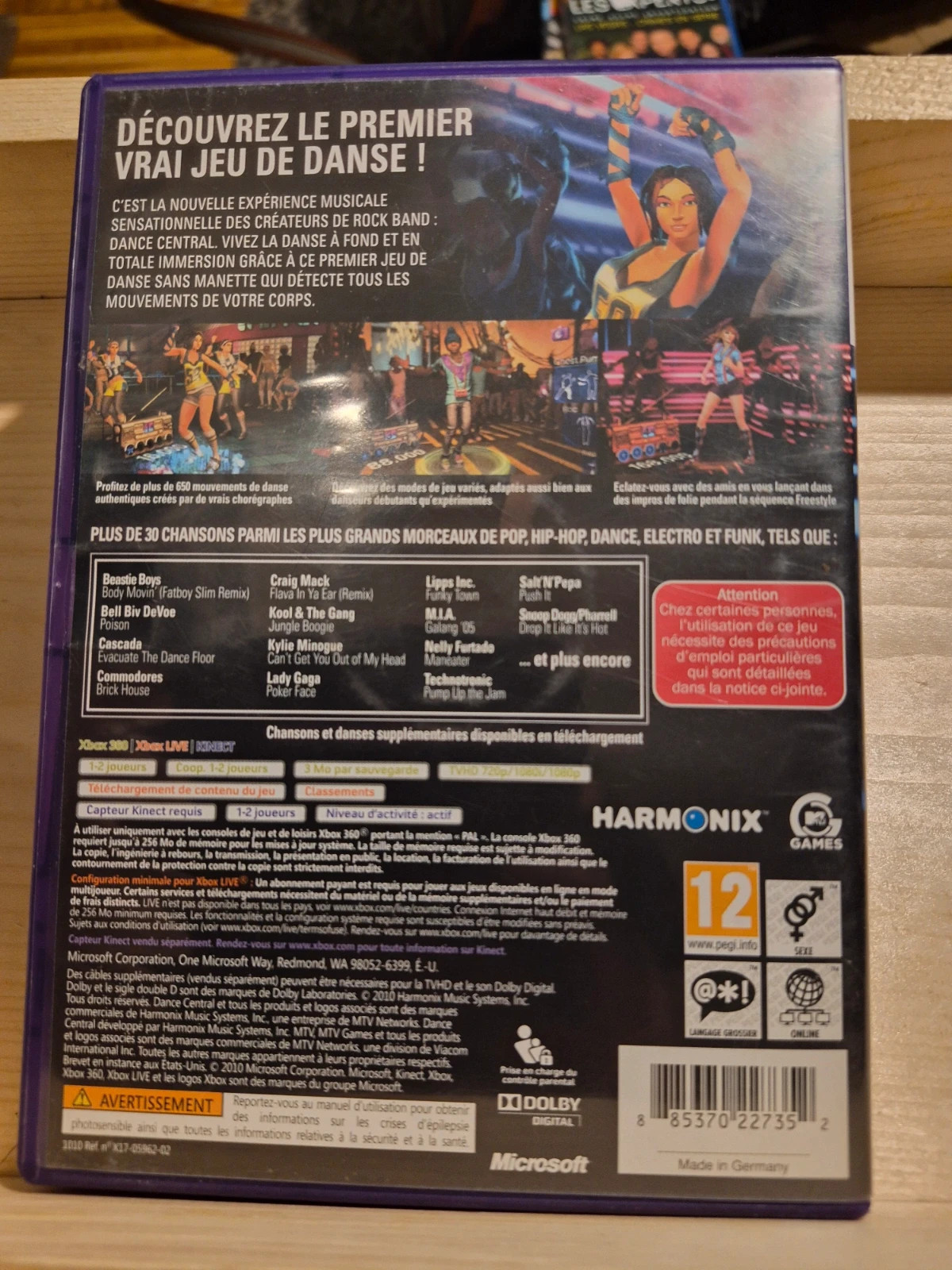 Jeu Xbox 360 - Dance Central 2