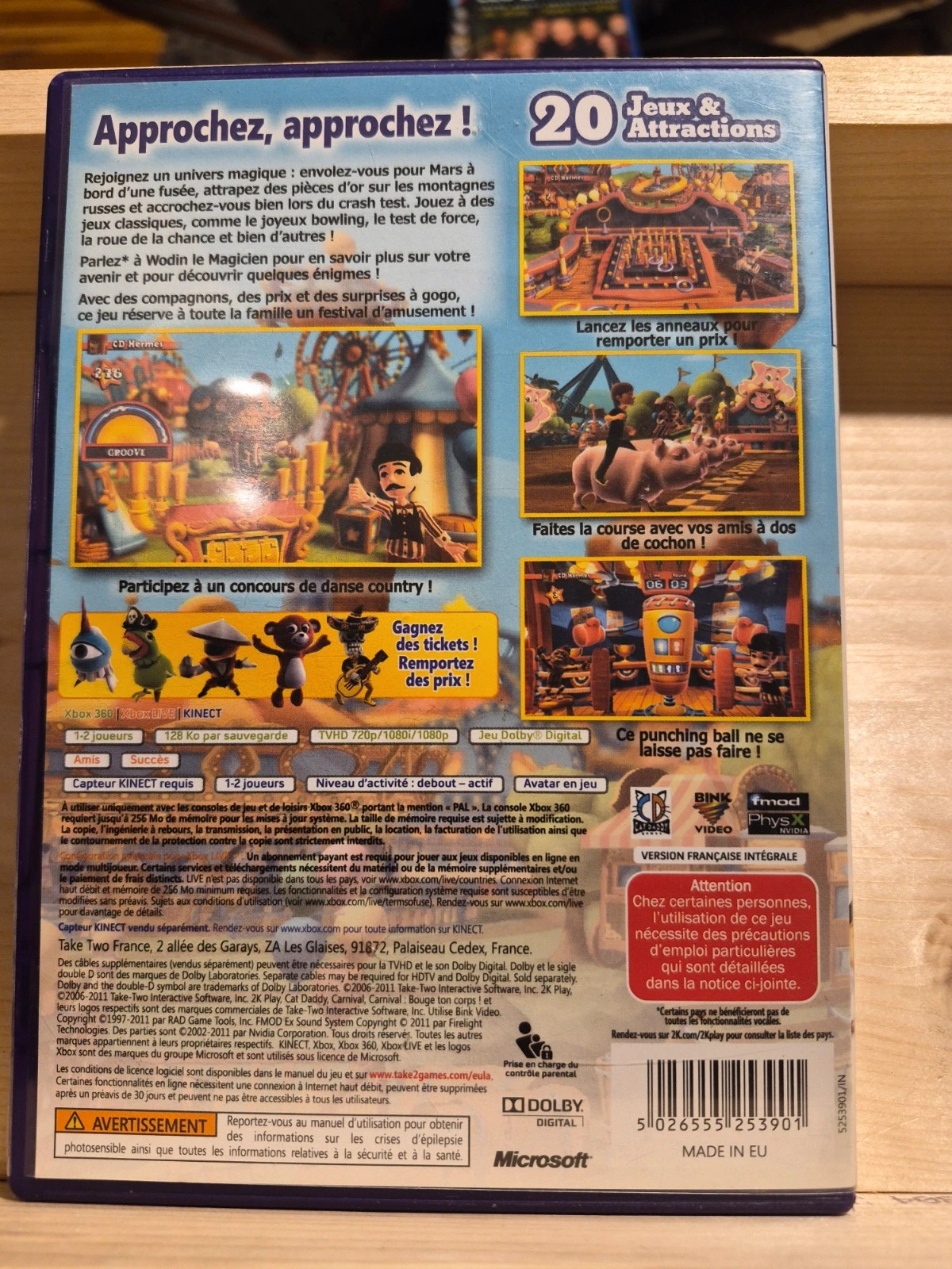 Carnival Bouge ton Corps - Xbox 360 2