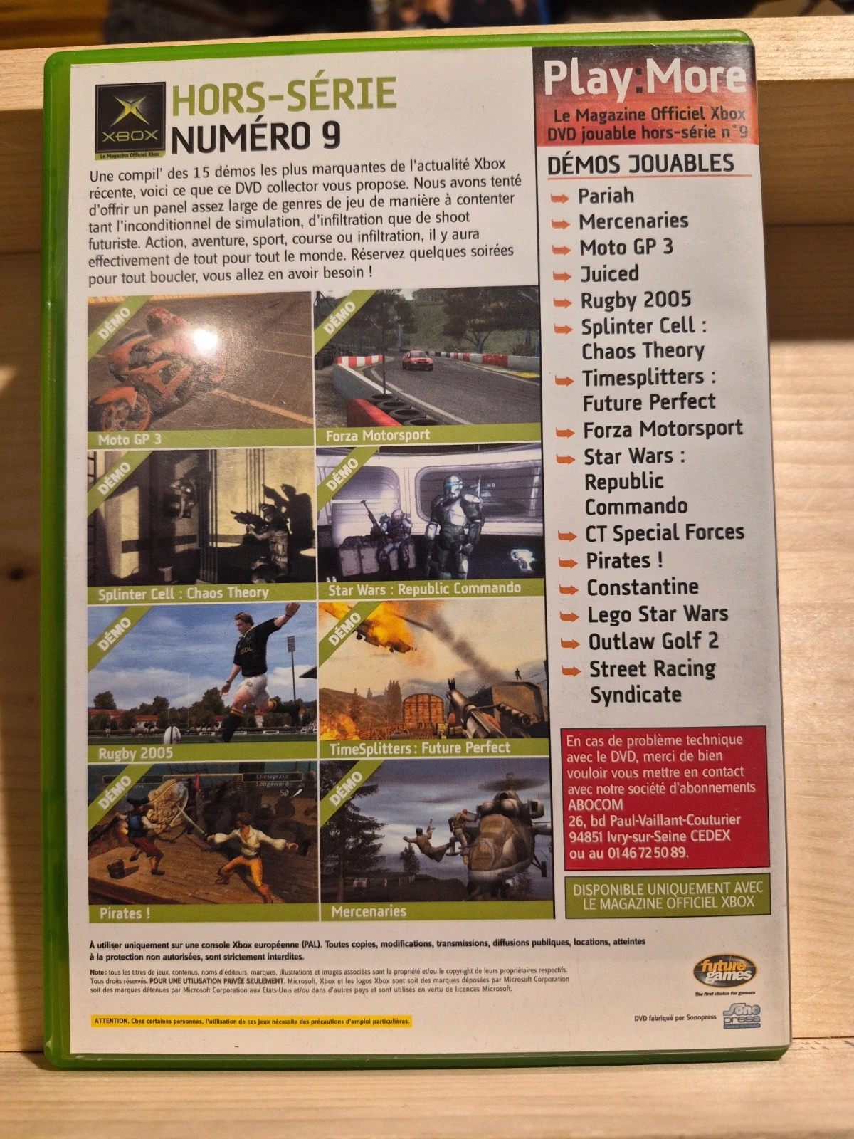 Disque Démo Xbox Première Génération - Hors-Série N°9 - Rétrogaming 3