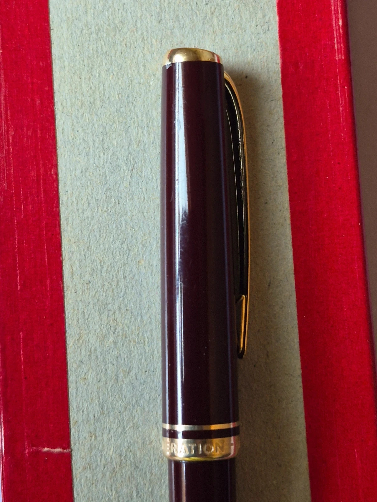 Stylo bille Montblanc Génération – Brun Foncé / Bordeaux & Or – Montblanc 2